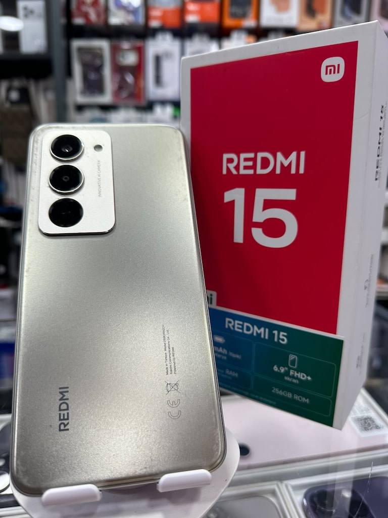 REDMİ 15 - 8/256 GB - XİAOMİ TR GARANTİLİ - 3