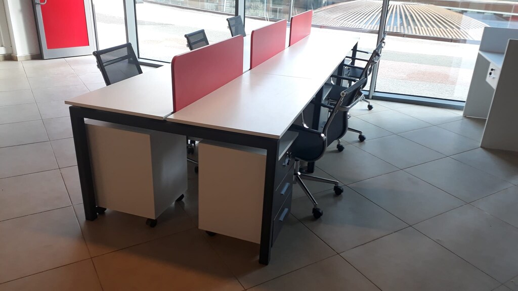 6 KİŞİLİK ÇOKLU ÇALIŞMA MASASI *OFİS WORKSTATION * ARAL OFİS - 10
