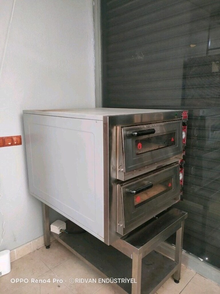 pizza fırını elektrikli taş tavan fırın poğaça börek boyoz baklava frn - 4