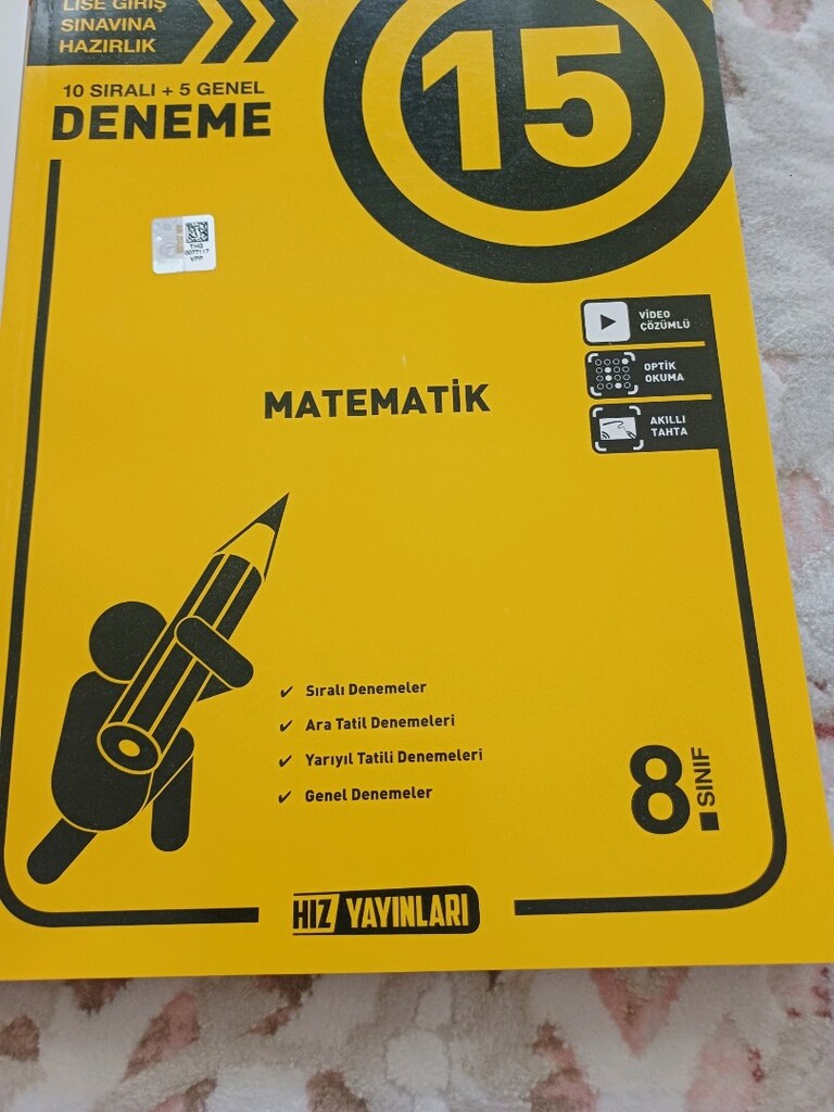 8. sınıf yardımcı kaynaklar matematik geometri paragraf ve deneme LGS - 8