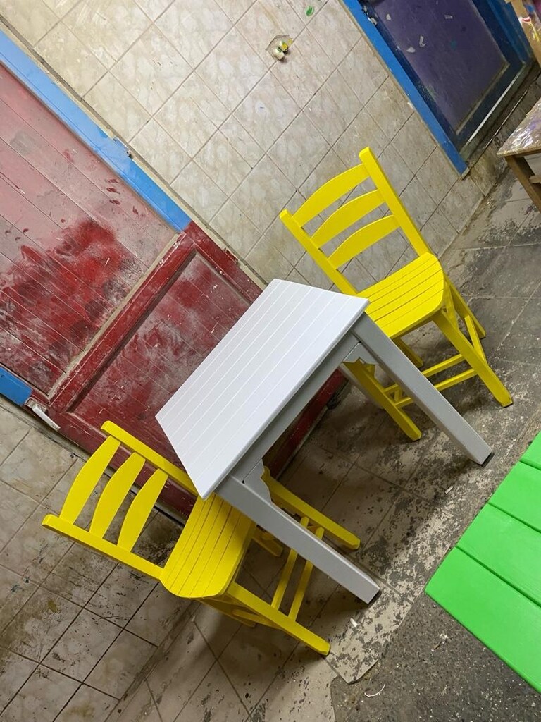 gürgen sandalye kayın sandalye ahşap sandalye masa - 5
