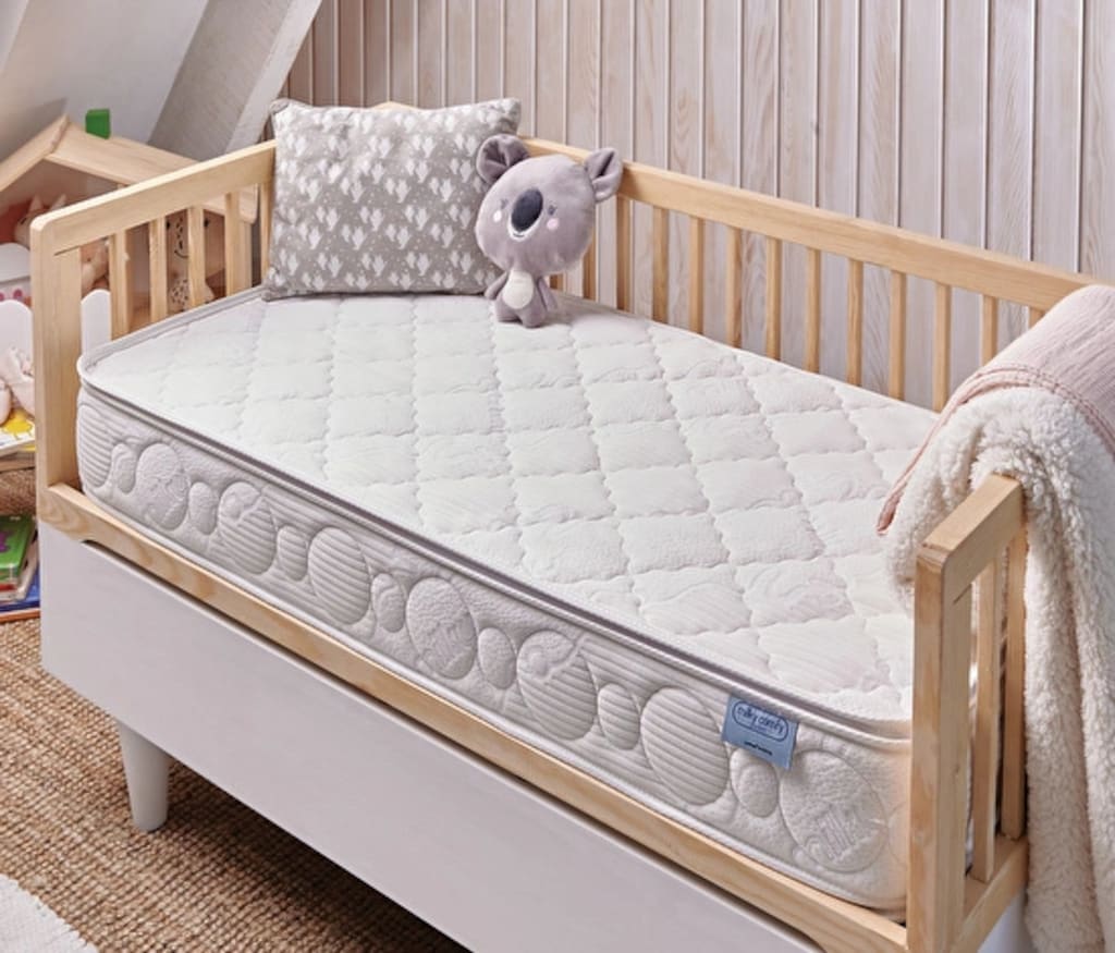 Prego Bergamo plus park yatak + yataş milky Comfy Paket yaylı yatak - 12