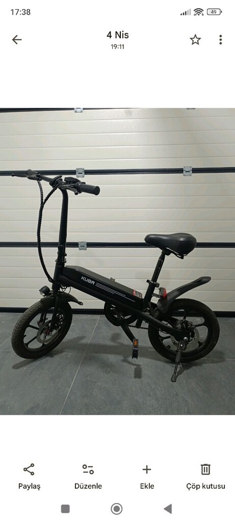 KUBA S 15 ELEKTRİKLİ BİSİKLET - 2