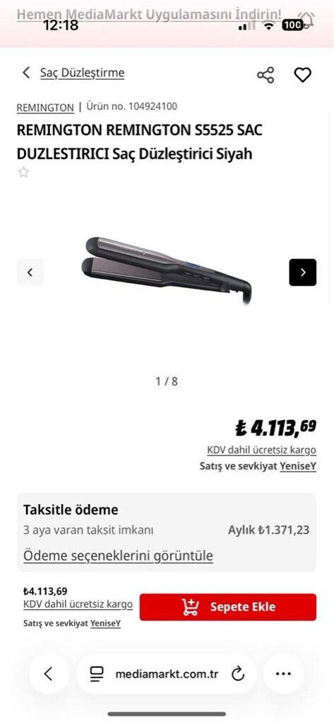 remington s5525 saç düzleştirici - 8