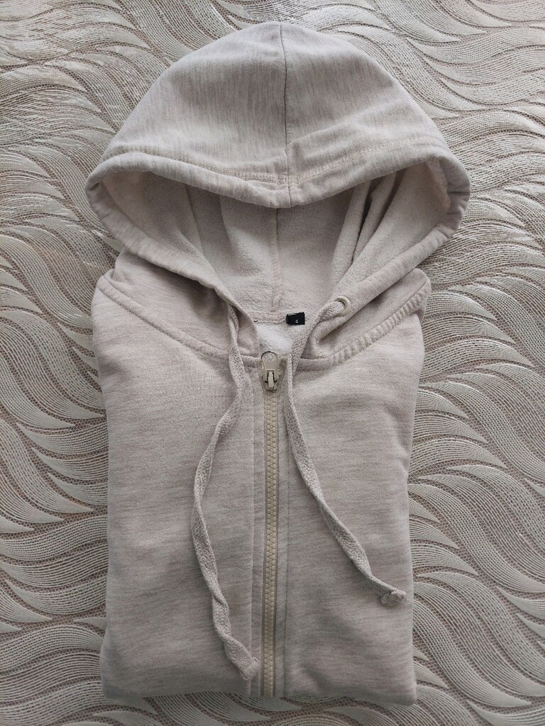 LCW ekru melanj Kapüşonlu Sweatshirt-hırka - 9