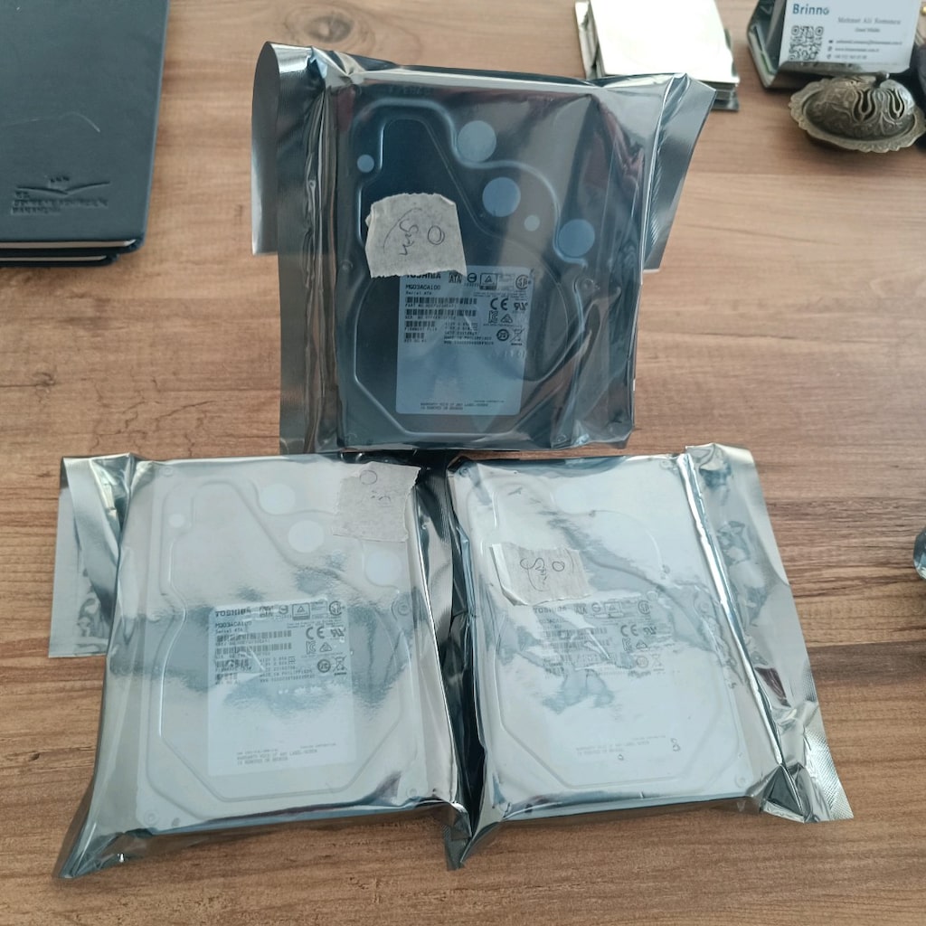 TOSHIBA MG03ACA100 1 TB 7200RPM 3.5" SATA SIFIR KULLANIM HARDDİSK - 2