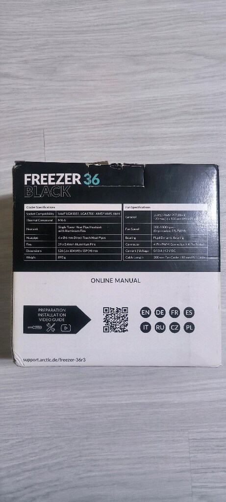 Arctic Freezer 36 Duo Black İşlemci Soğutucusu - 2