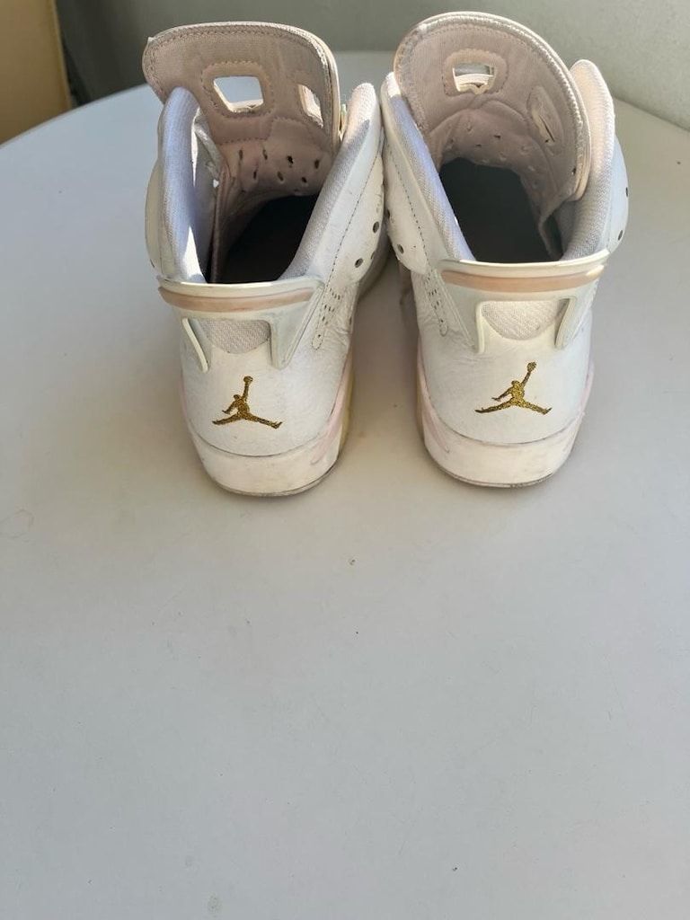 Nike Air Jordan 6 Retro Gold Hoops 39 numara - 5