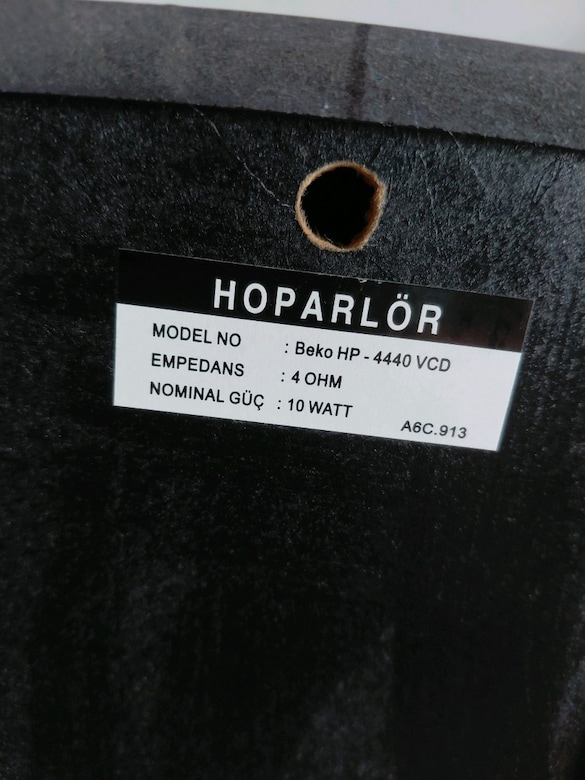 BEKO HP 4440 Vcd Hoparlör - 3
