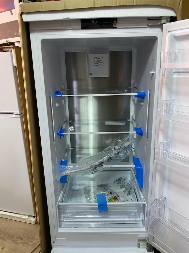 (SIFIR) VESTEL WİNDSOR 243 LT NOFROST KOMBİ ANKASTRE TİPİ BUZDOLABI - 5