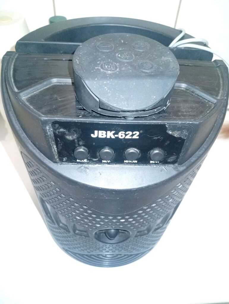 şarjlı Bluetooth'lu ses bombası silindir 30 santim - 2