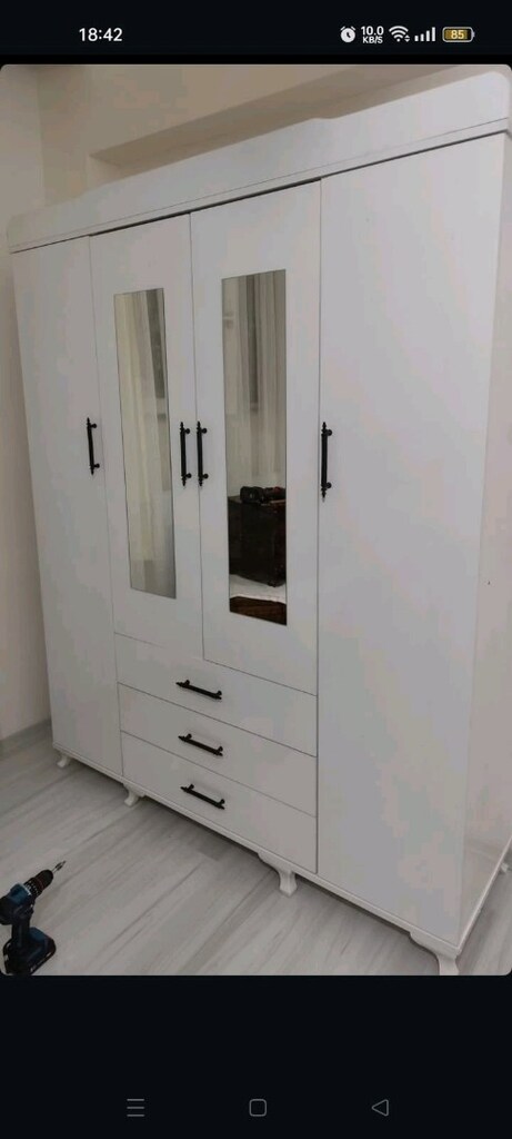 4 kapaklı dolap sıfır paketli ürünler satiyorum her rengi modeli var e - 7