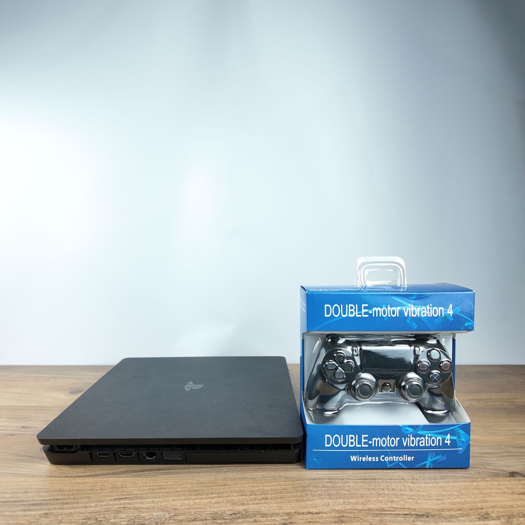 PLAYSTATION 4 SLIM 500 GB + 1 ADET A KALİTE YAN SANAYİ SIFIR KOL - 3