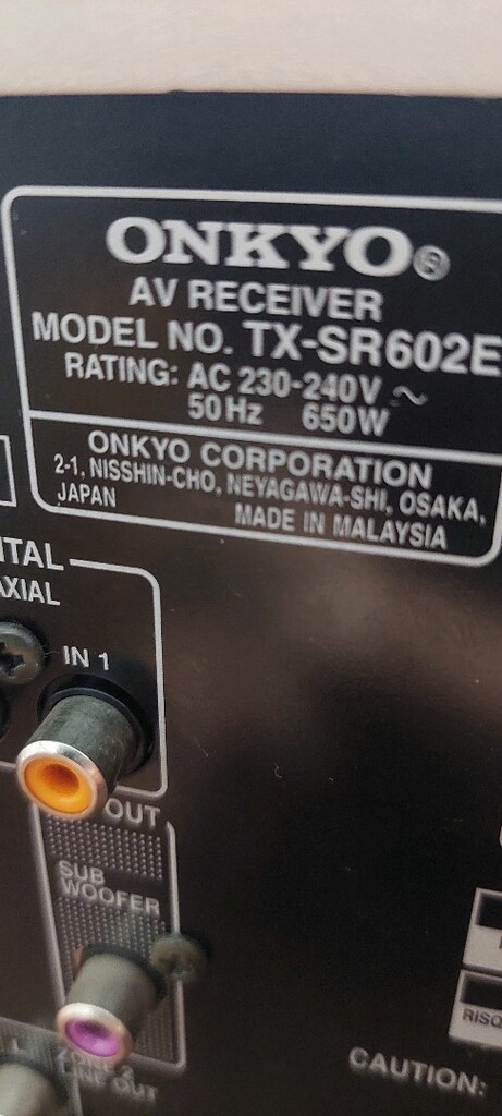 ONKYO TX SR 602 E - 11