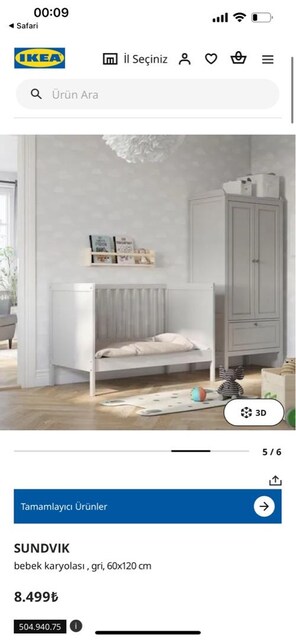 ikea beşik