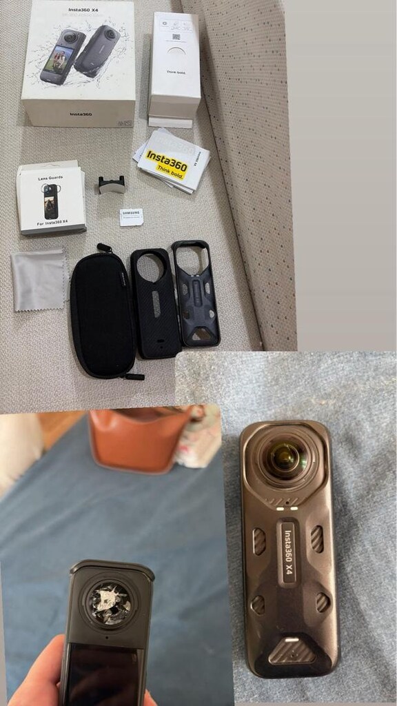 Insta360 X4 – Temiz Kullanılmış – Lens Hasarlı - 3