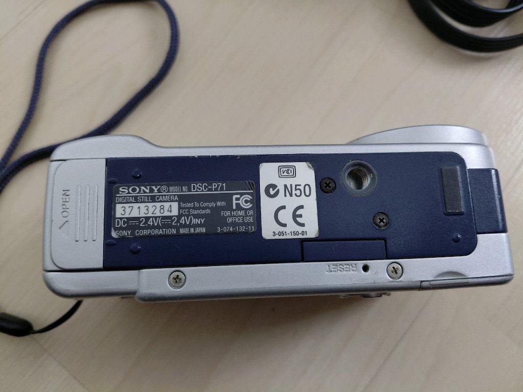 Nostaljik Y2K Sony Cyber-shot 3.2 MP Full Aksesuarlı Set - 11