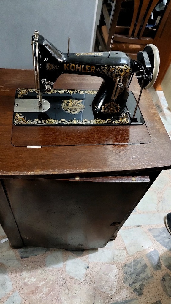 köhler antika dikiş makinesi - 2