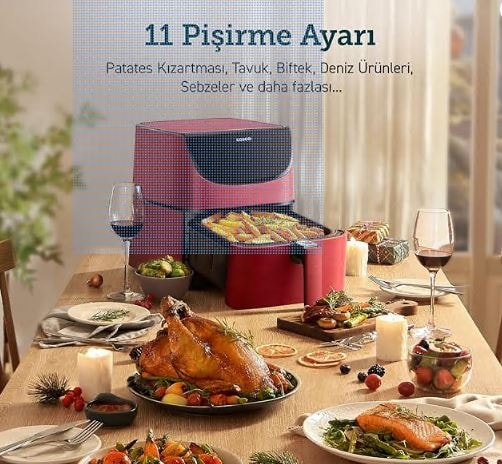 COSORİ 5,5 LİTRE AİRFRYER - 2