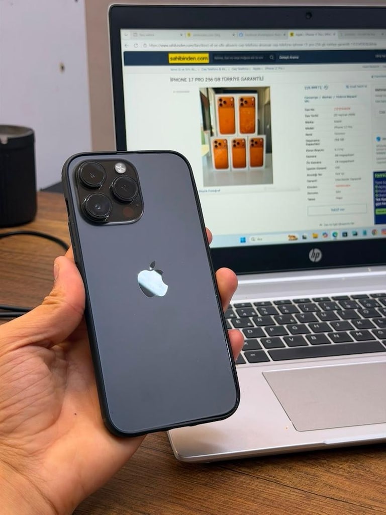 APPLE 14 PRO MAX 256 GB PİL 77 ORJİNAL YD SERİSİ HATASIZ - 3