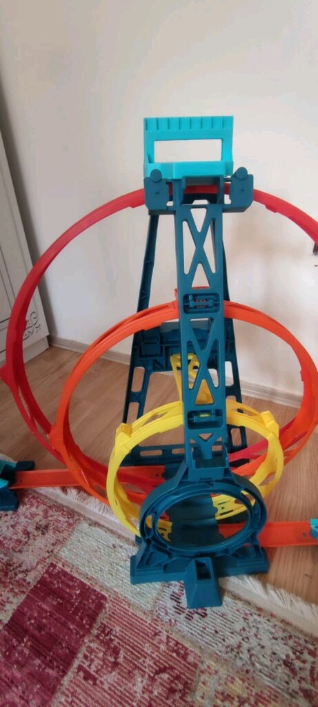 hot wheels üçlü çember yarış seti - 5