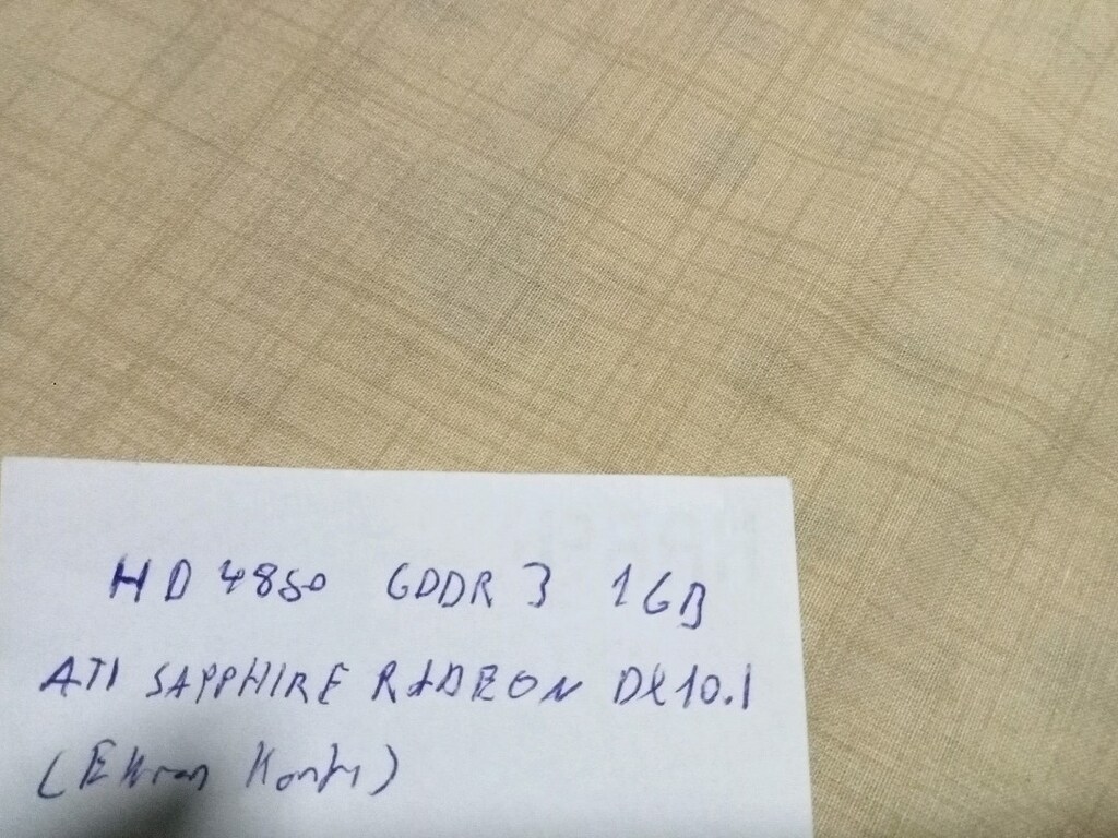 HD 4850 GDDR 3 1 GB EKRAN KARTI - 4