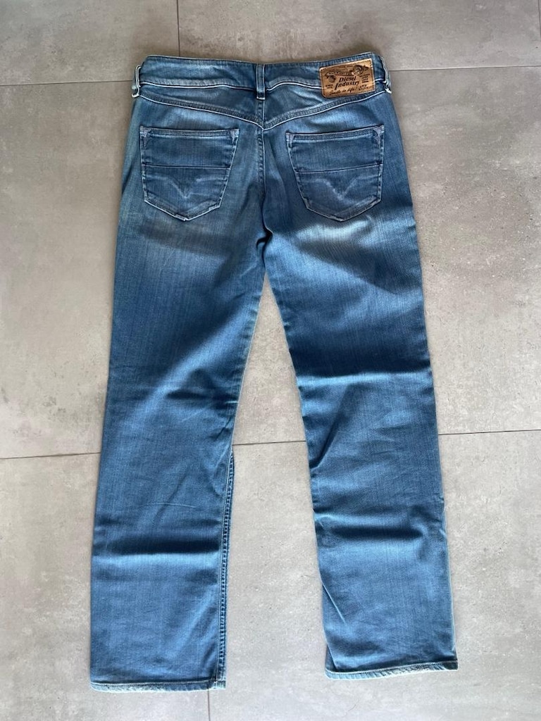 Diesel VIXY Kadın Jean W27 L30 – Düz Paça, Açık Mavi - 4