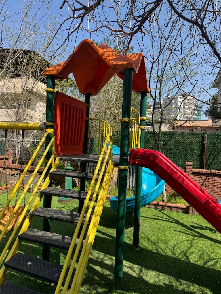 çocuk oyun grubu, bahçe parkı,salıncak kaydırak - 4