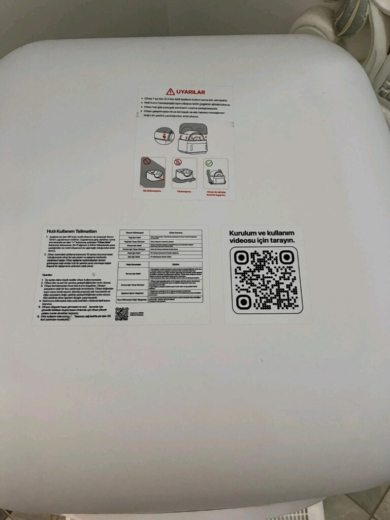 Xenon smart X8620 Akıllı Otamatik Kedi Tuvaleti - 3
