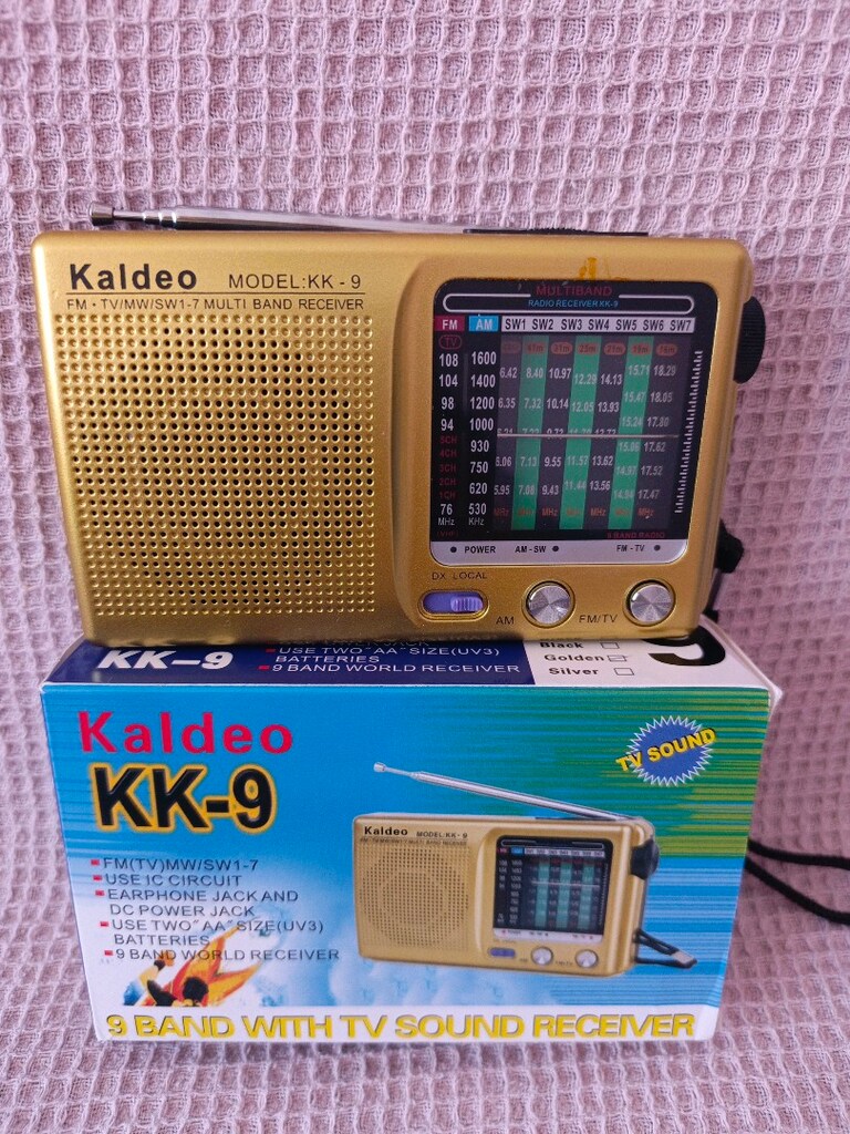 kaldeo kk9 9 bant dğnya radyosu - 2