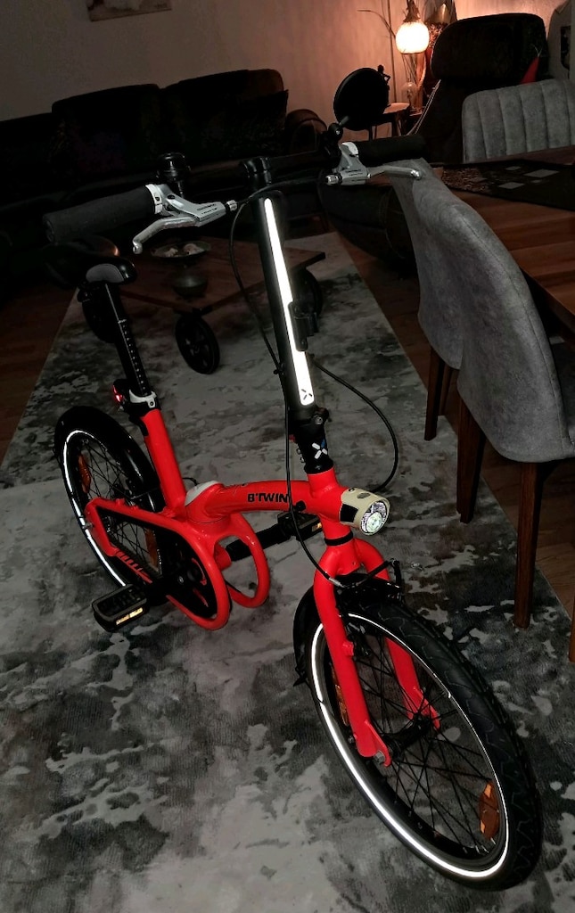 İkisi Bir Arada Avrupa Btwin Tilt 700 Katlanır Bisiklet Serisi - 6