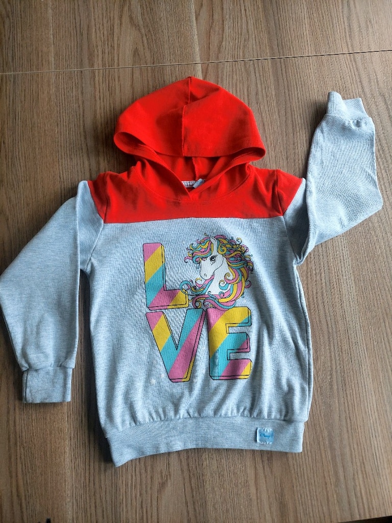 DİSNEY unicorn- yazı desenli sweatshirt - 10