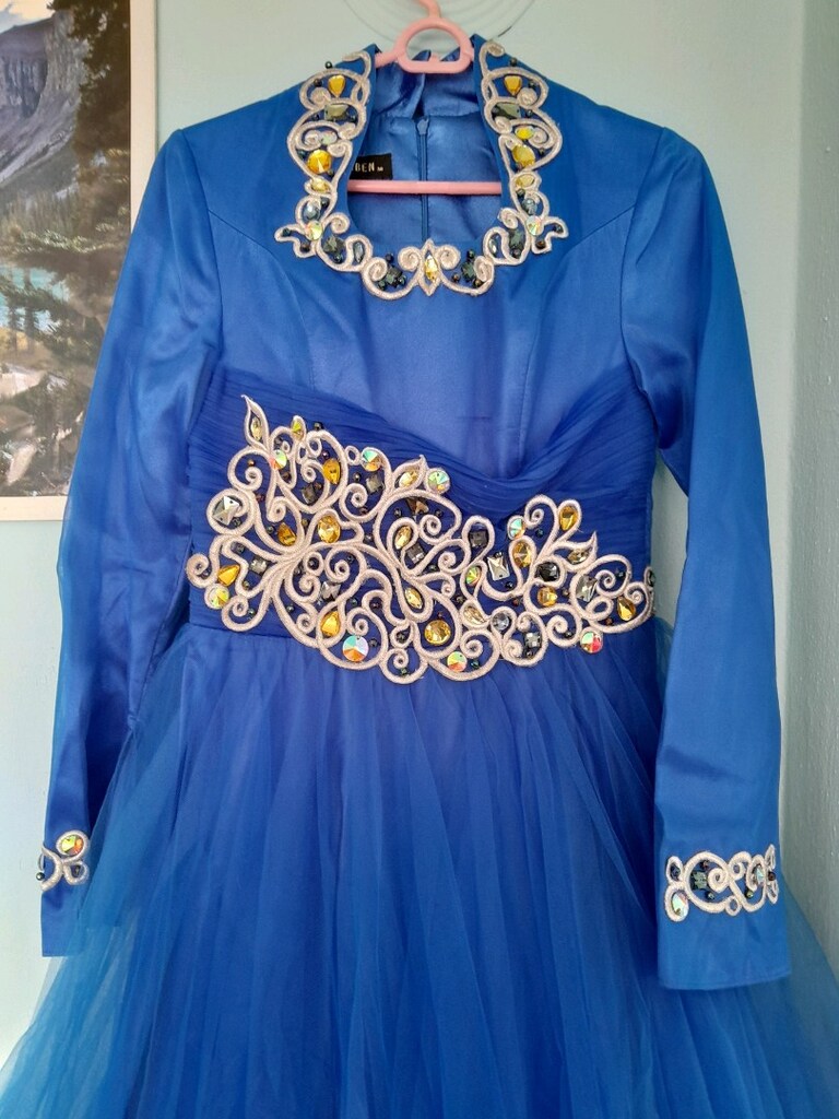 TAŞ İŞLEMELİ NIŞAN ELBİSESI - 2