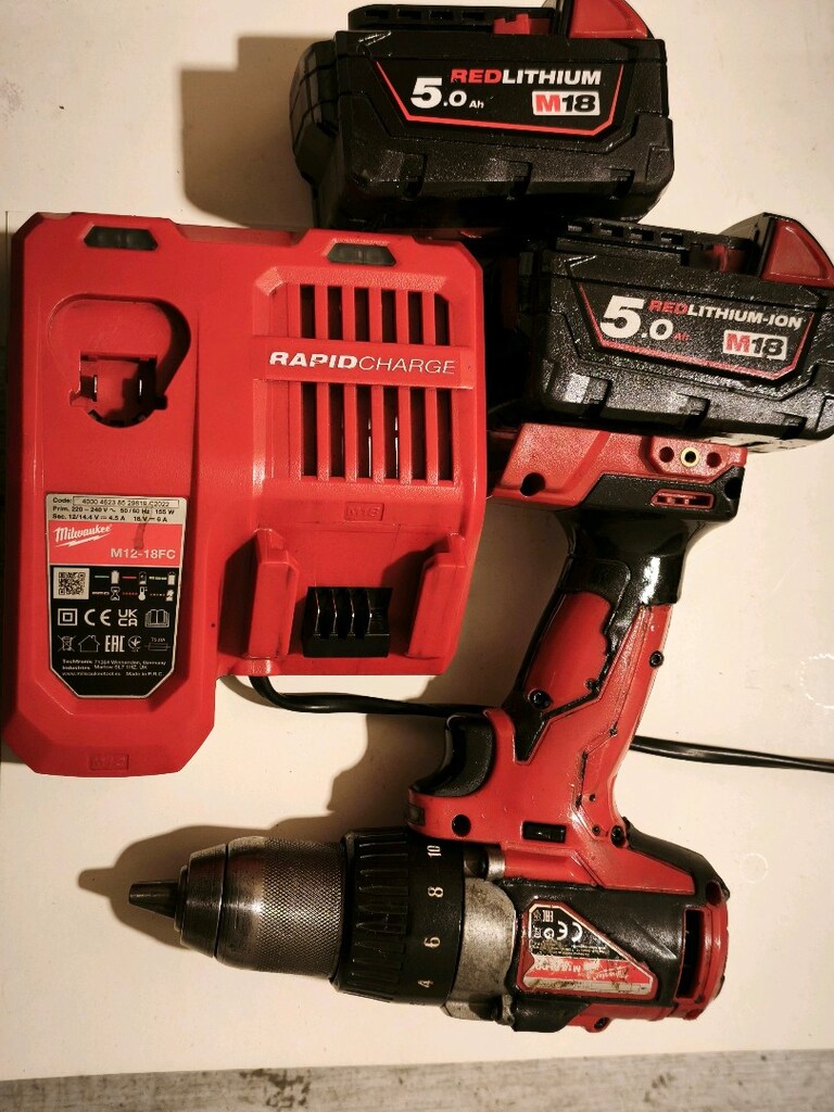ORİJİNAL MİLWAUKE 18 VOLT ŞARJLI MATKAP - 11