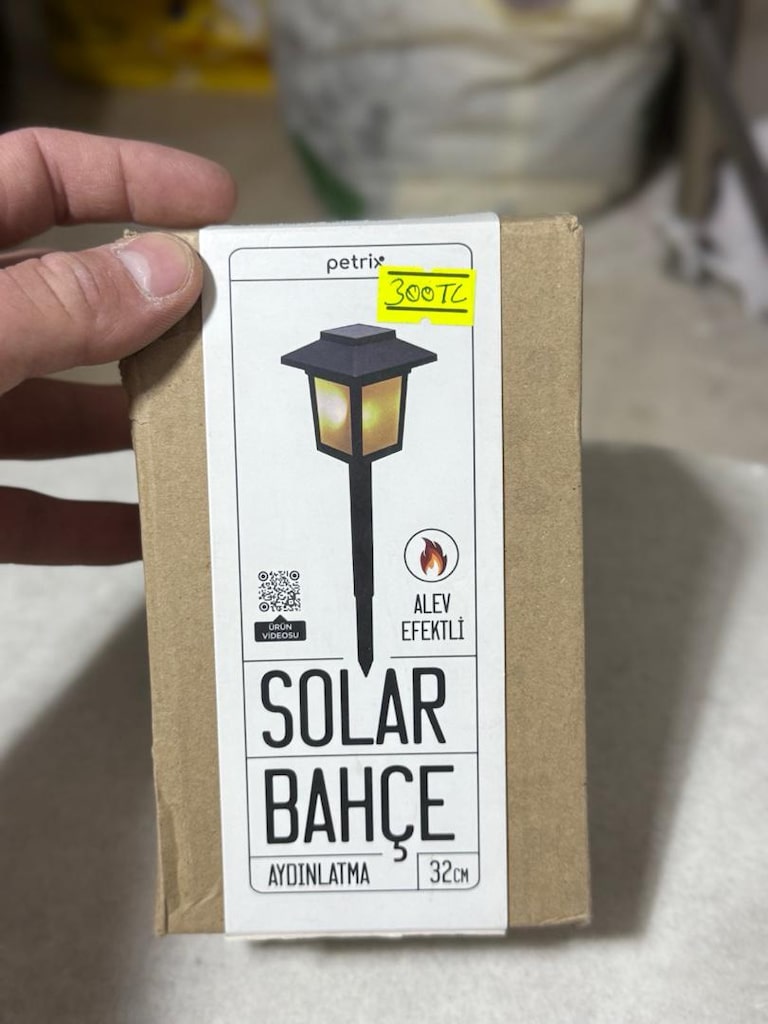 Solar Şarjlı El Feneri 3 Ürün 1400TL - 3