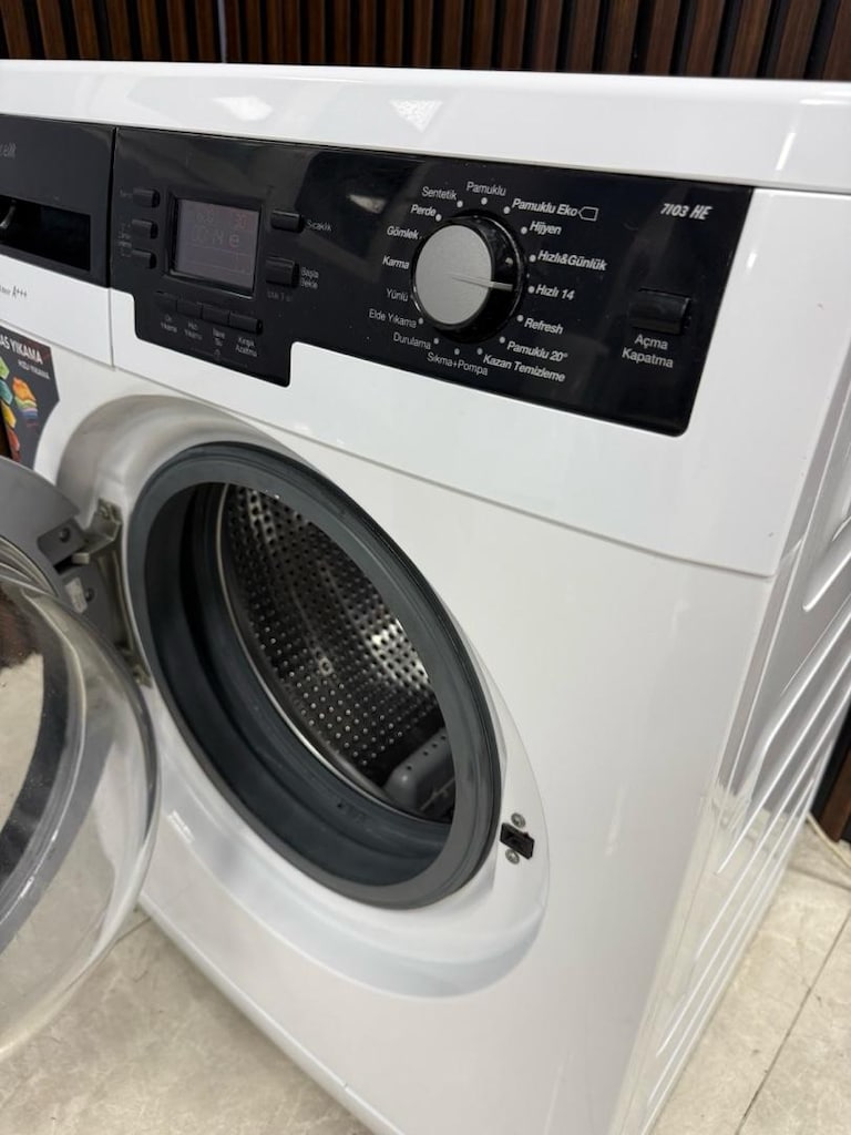 Arçelik 8 kg çok temiz sorunsuz çamaşır makinesi nakliye montaj dahil - 6