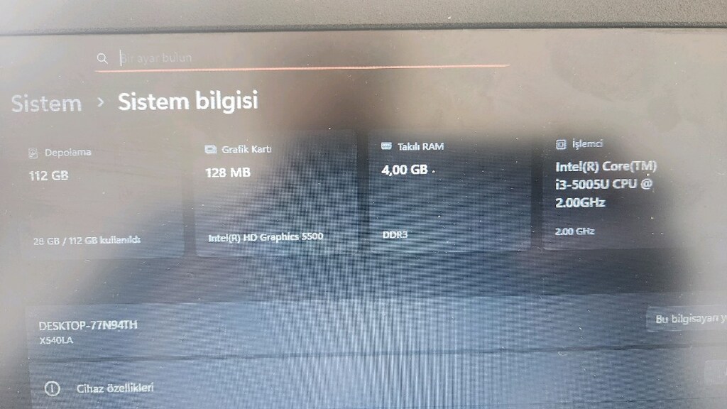 ASUS LAPTOP - 9