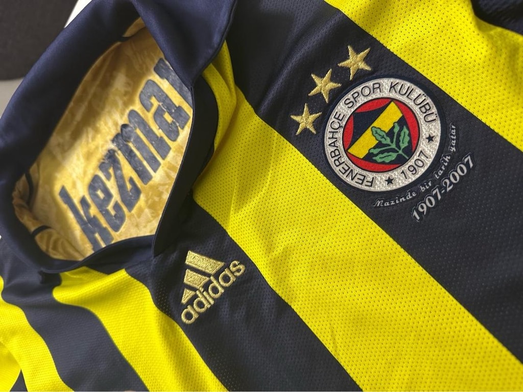 Fenerbahçe ıslak imzalı 100. yıl özel seri Kezman maç forması - 5