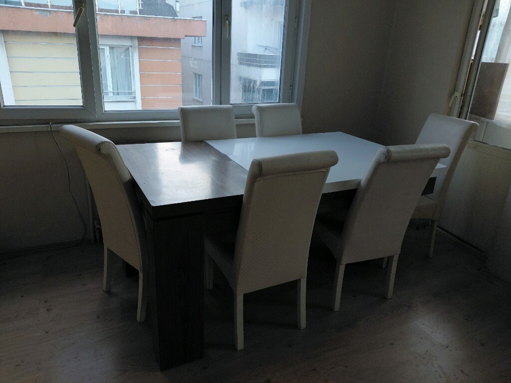 gündoğdu 6 kişilik yemek masası - 8