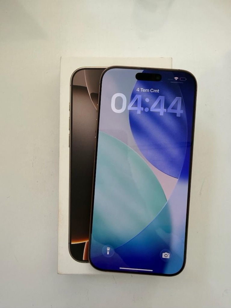 IPHONE 16PRO 128GB 12AY GARANTİ 10/10 HATASİZ FULL ORJİNALL PİLL 100 - 2