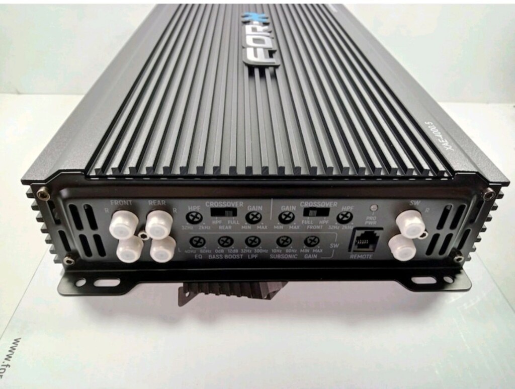 For-X Amfi 4000W 5Kanal Bass Kontrol SIFIR - 3