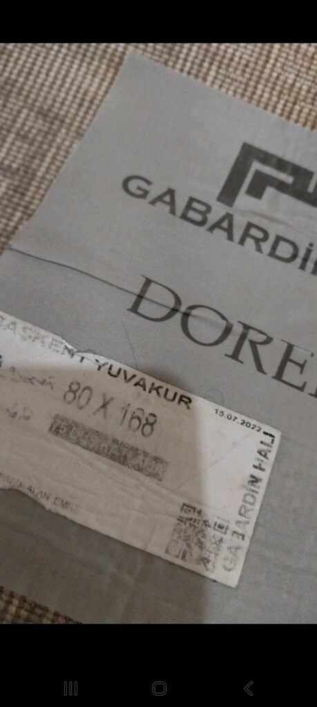 Gabardin Akrilik Yün Yolluk - 2