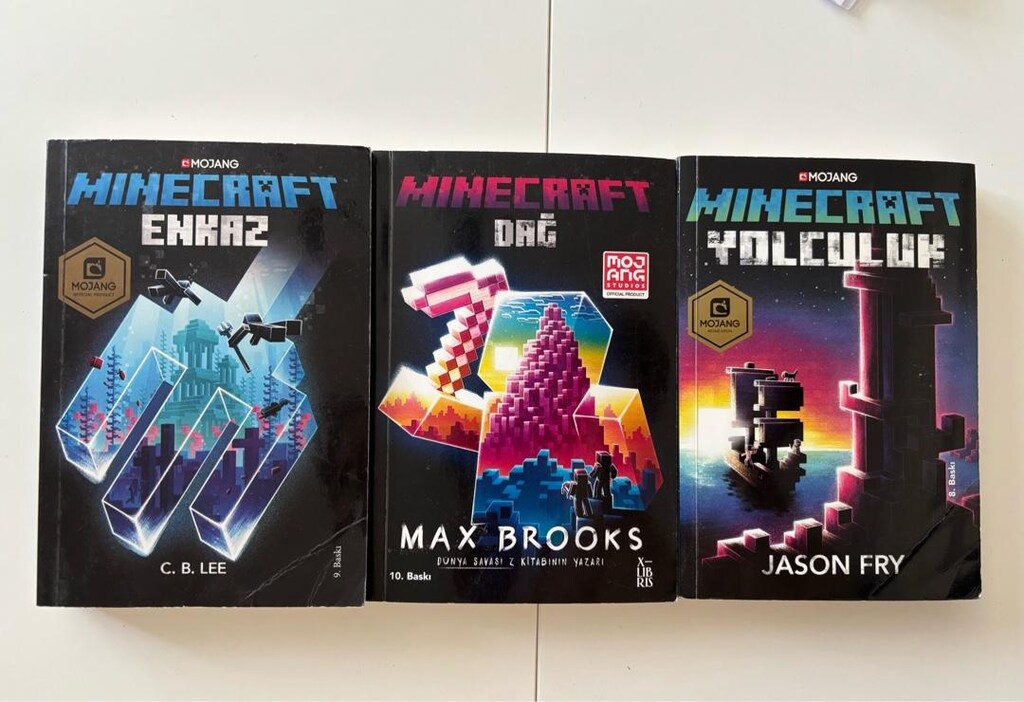 kitap minecraft roman serisi - 2
