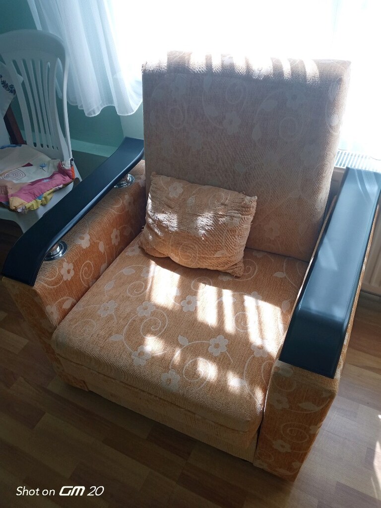 oturma gurubu fitilli kadife kumaş dökülme var bazı yerlerde - 2