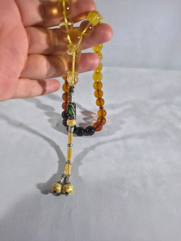 RUS KALİNİNGRAT DAMLA KEHRİBAR MULTİCOLOR RENG SÜZMESİ - 8