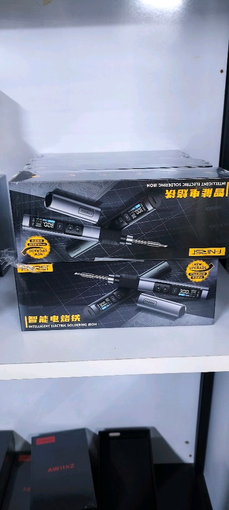 100W FNIRSI HS-02B Akıllı Dijital Havya / Taşınabilir Lehimleme Seti - 3