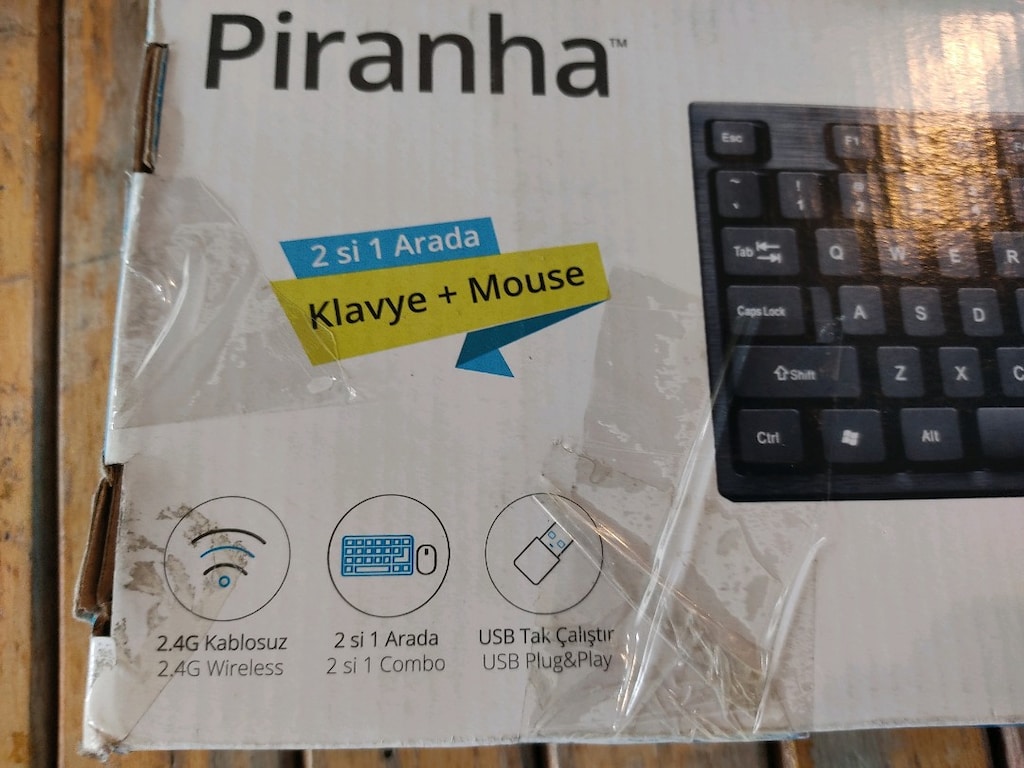 KLAVYE SETİ KABLOSUZ MOUSE VE KLAVYE SIFIR ÜRÜN ÖZELLİKLERİ RESİMDE - 3