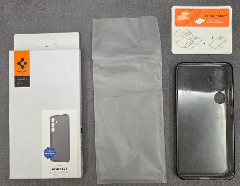 Spigen Samsung Galaxy S24 Kılıf Liquid Crystal Clear - 7