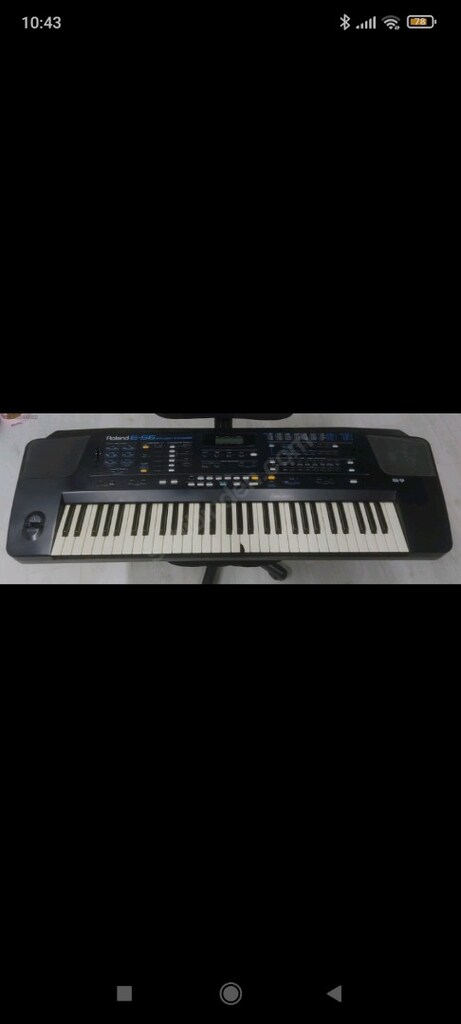 Roland e 56 org Eski Ürün masrafı var. Fiyatı ona göre uygun tuttum. - 2