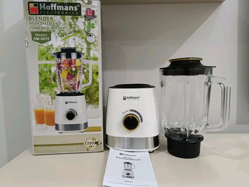 Hoffmans 1.5 L 1200W Cam Sürahili Buz Kırıcı Blender - 7